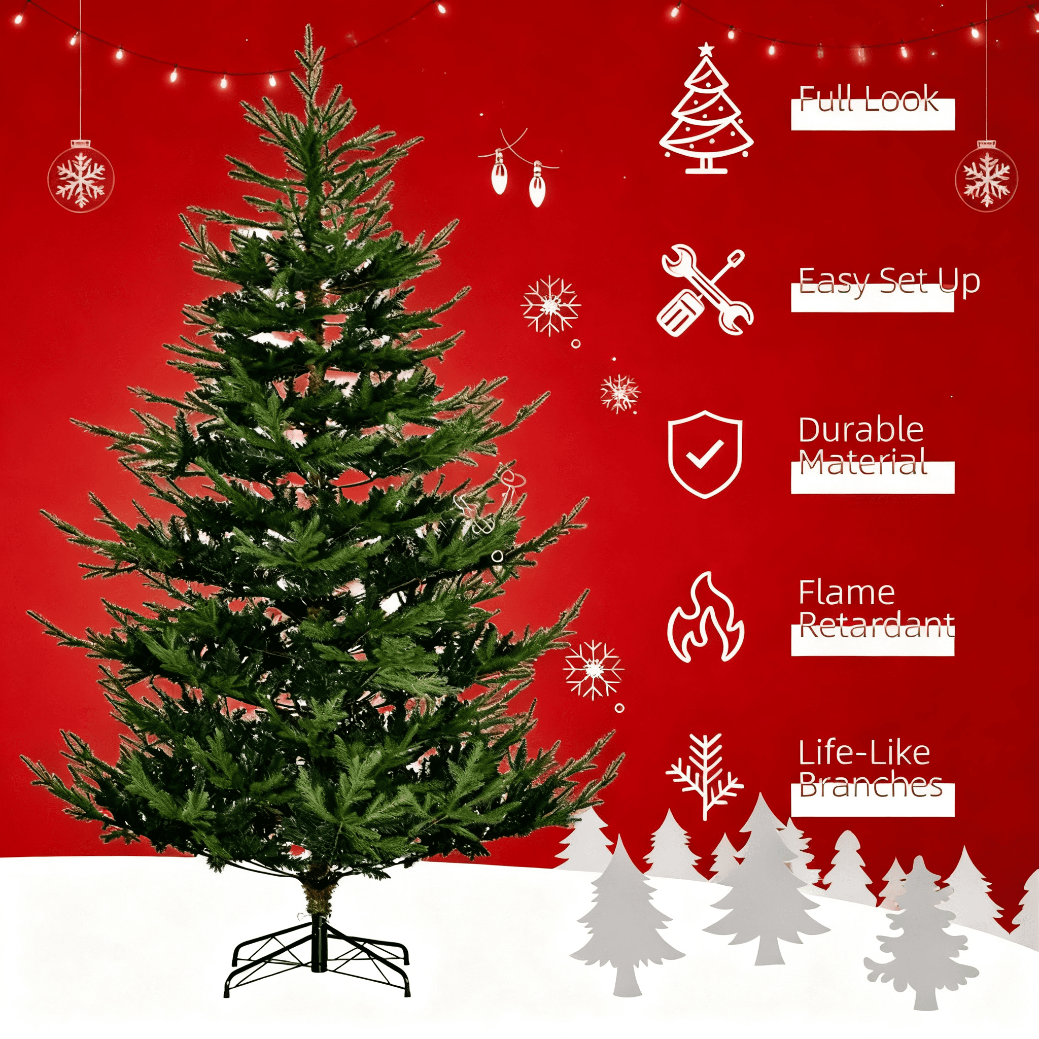 7.5 ft Christmas Trees