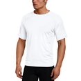 thumbnail image 2 of Kanu Surf Men's Standard Short Sleeve UPF 50 Swim Rash Guard Sun Shirt (Regular & Extended Sizes), White, X-Large, 2 of 4