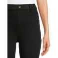 thumbnail image 4 of Time and Tru Women's High Rise Jeggings, 29" Inseam, Sizes XS-XXXL, 4 of 7