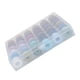 thumbnail image 4 of Hilo De Poliéster De Bobina De Rejillas, Juego De Hilos De Coser Accesorios Para Máquinas De Coser Resistentes Al Desgaste Con Caja De Bobina Transparente Para Máquina De Coser EOTVIA Colores fríos 1616, 4 of 8
