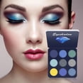 thumbnail image 4 of Cosmetic Eyeshadow 9 Eyeshadow Set Colors Makeup Eyeshadow, Makeup Eye Shadow, 4 of 7