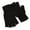 Black, variant on ELFINDEA Unisex Half Finger Knitted Open Finger Warm Elastic Winter Gloves Blue