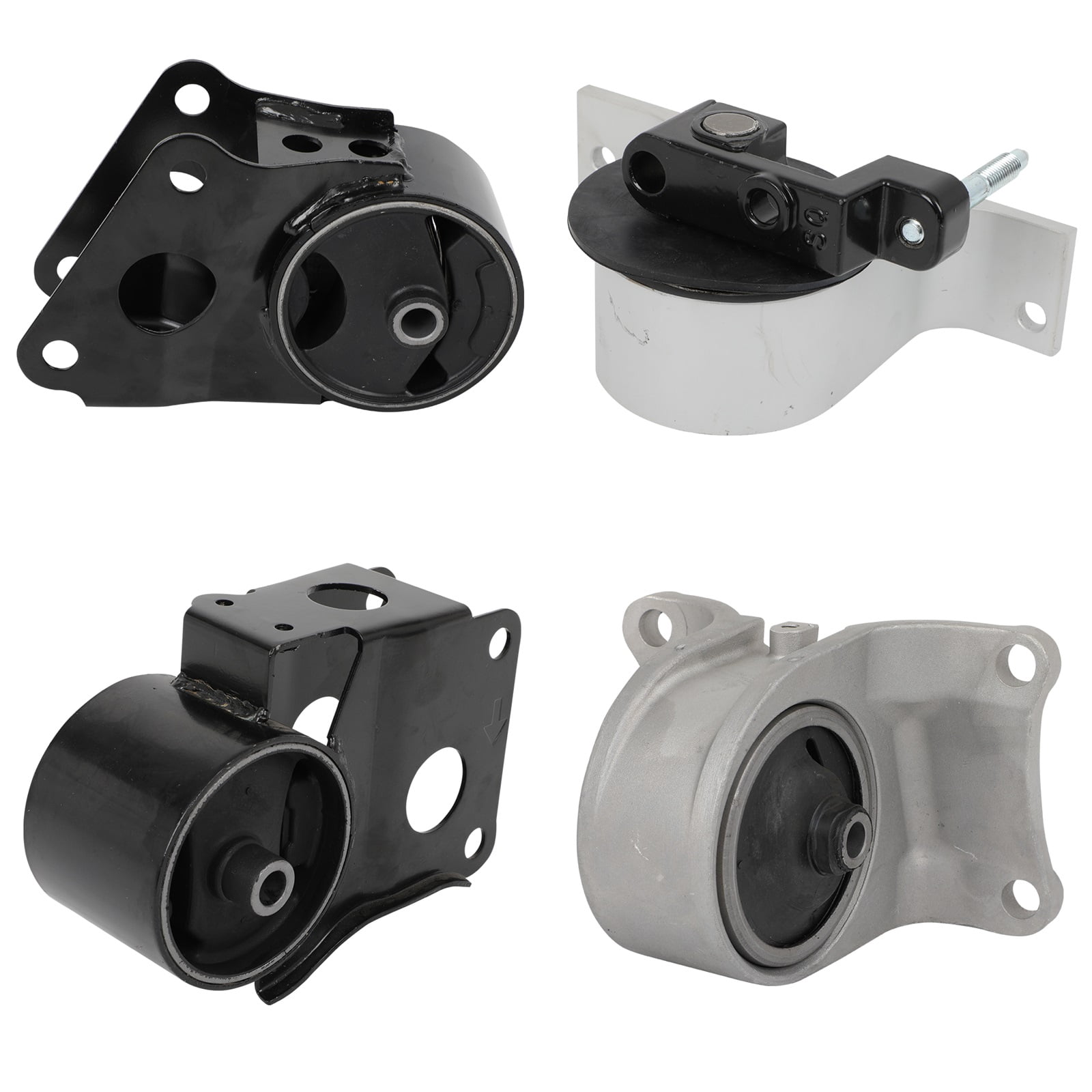 ECCPP Engine Motor Mount and Transmission Mount Kit Fit For Nissan Altima 2002 2003 2004 2005 2006 L4 2.5L, Automatic Transmission A7340 A7341 A7342 A7343