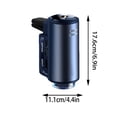 thumbnail image 2 of EGNMCR Car Diffuser Three Adjustable Modes Smart Freshener Intelligent Car Aroma Diffuser With 3pcs Oil 30ml Aroma Diffuser, 2 of 2