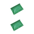 thumbnail image 2 of Decodeary Durable Pouch For Organizing Documents In Office Portable Zippered Pouch Green 2Set, 2 of 6