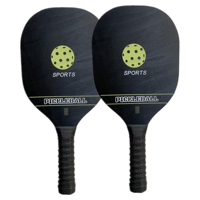 koolsoo Pickleballs Rackets Wood Wide Body Equipment Portable Set Racquet for Indoor Outdoor Set 1