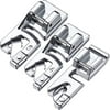 Arts Crafts Sewing 3Pcs Narrow Rolled Hem Sewing Machine Presser Foot Set Household Sewing