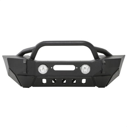 Smittybilt XRC Gen2 Front Bumper with Winch Plate (Black) - 76807