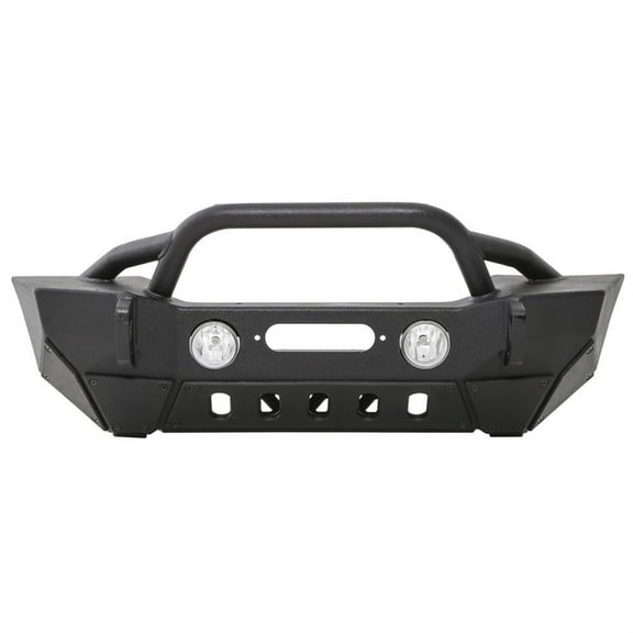 Smittybilt XRC Gen2 Front Bumper with Winch Plate (Black) - 76807