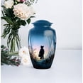 thumbnail image 5 of Teddy Bear Cremation Urns For Keepsake 1 Large, Blue Miniature Urns For Human Ashes For Male And Female, Set Of 4, Little Funeral Urn For Mom And Dad, Combo 10&3 Inch, 5 of 7