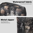 thumbnail image 4 of Paw Print Hard Drive Bags, Charger Case, Leather Cord Organizer, Charger Cable Organizer - Oxford Cloth Waterproof Electronics Storage Bag, 4 of 6