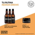 thumbnail image 5 of REDKEN BREWS- Pomada de Arcilla Clay Pomade Redken Brews | Pomada para el cabello para hombres | Agrega textura con fijaci&oacute;n m&aacute;xima | 100ml, 5 of 5