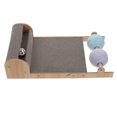 thumbnail image 3 of Cardboard Cat Scratcher and Bed Combining Style Functionality for Indoor Cats Home Use 12.5 x 8.3 x 6.7 Inches, 3 of 5