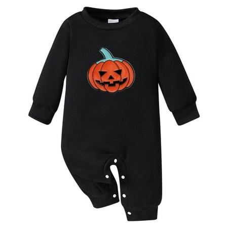 

Newborn Girl Outfits Newborn Onesies with Mitten Cuffs Halloween Onesie Crawl Suit Long Sleeve Light Blue Clothes