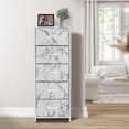thumbnail image 1 of Sorbus Wood Handle Closet Drawer Organizers, White, 1 of 11