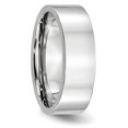 thumbnail image 4 of Cobalt 7mm Wedding Band Ring Man Classic Flat  For Dad Mens  For Him, 4 of 11