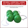 thumbnail image 2 of Paquete de accesorios Bolaball Ladder Toss Balls de repuesto, color verde, 2 of 2