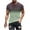 Khaki, variant on WAENQINLA Mens Gradient Muscle Shirts Causal Loose Short Sleeve Crewneck Tshirt Outdoor Athletic Workout Tees Tops for Hiking