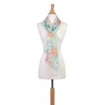 thumbnail image 1 of Gravity Threads Womens Sheer Bufanda floral - Menta Gravity Threads Bufandas, 1 of 2