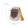 thumbnail image 4 of Mini Kalimba Kalimba compacto de 8 teclas con martillo de afinación, mini piano de pulgar, regalos para amantes de la música, 4 of 7