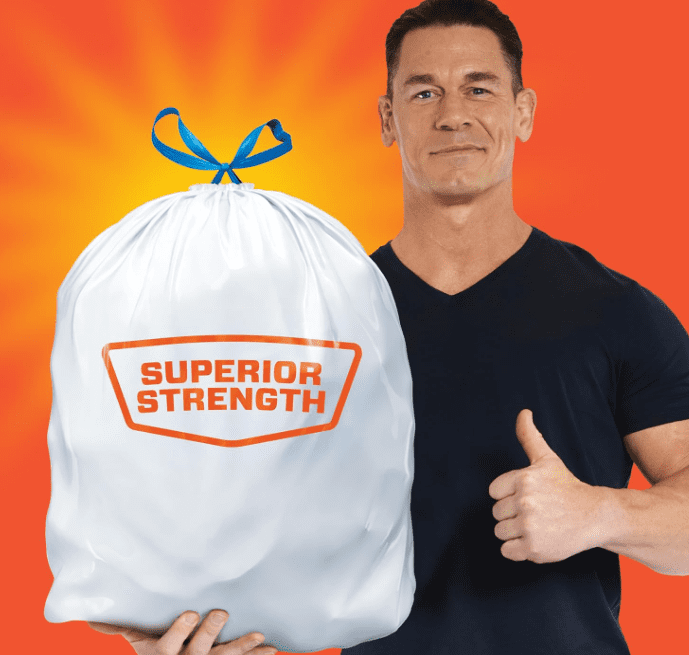 Hefty Strong Tall Kitchen Trash Bags, Unscented, 13 Gallon, 90 Count-Bolsas de basura para la cocina