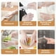 thumbnail image 5 of 50 Guantes Desechables de Grado Alimenticio, Paquete Pequeño, Pvc, para Hostelería y Hogar, Gruesos, Transparentes, Largos., 5 of 7