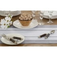 thumbnail image 3 of Saro Lifestyle Banded Border Table Runner, 3 of 5