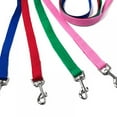 thumbnail image 6 of Xmarks Training Dog Leash Obedience Recall Training Agility Padded Lead Pet Traction Rope Extra Long Line Great for Puppy Teaching Camping Backyard Beach Play, Pink, 9m/29.5ft, 6 of 7