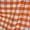 Orange and White, variant on 1" Checkered Gingham PolyPoplin Fabric by The Yard - 60 Inch Wide for Sewing, Quilting, Tablecloths, Curtains, Apparel, Crafting, DIY Projects
