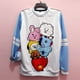 thumbnail image 1 of Suéter KPOP BTS BT21 personajes pila suave suave y grueso impresión completa Sublime no serigrafía, 1 of 3