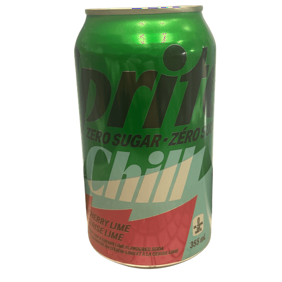 Sprite Chill Zero Sugar Cherry Lime 355ML - Canada Edition