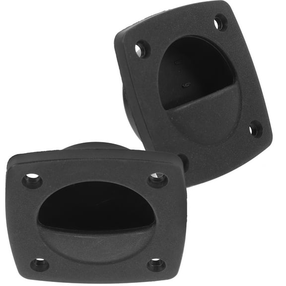 2pcs Boat Hatch Handle Marine Cabinet Pull Plastic Flush Pull Handle Cabinet Recessed Lid Handle