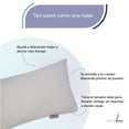 thumbnail image 3 of Almohada Individual Memory Foam Almohada Companion Color Blanco 27 x 17 x 8 cm, 3 of 8