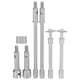 thumbnail image 1 of Stainless Steel Front Rear CVD Drive Shaft for Axial SCX24 90081 1/24 RC Car Upgrade Parts, 1 of 4