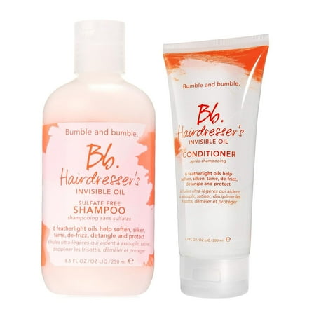 Bumble and Bumble Hairdresser's Invisible Oil Shampoo 8.5 oz and Conditioner 6.7 oz Set