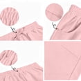 thumbnail image 4 of Vhkiploz Plus Size Wide Leg Joggers for Women's Drawstring High Elastic Waist Pants Solid Hiking Vacation Trousers with Side Pockets, 4 of 9