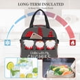thumbnail image 4 of Disketp Chillin with My Gonme Lonchera Térmica para Mujer y Hombre, Bolsa de Almuerzo Reutilizable e Impermeable para Trabajo, Viajes y Picnic, 4 of 7