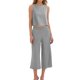 thumbnail image 1 of Mujer Pantalones Casual 2 Pc Moda Cuello Redondo Blusa sin Mangas Bolsillos Sueltos Pantalones Conjuntos, Verano, 1 of 3