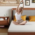 thumbnail image 2 of CL.HPAHKL Adult 5" Cooling Technology King Medium Firm Gel Memory Form Mattress, 2 of 7