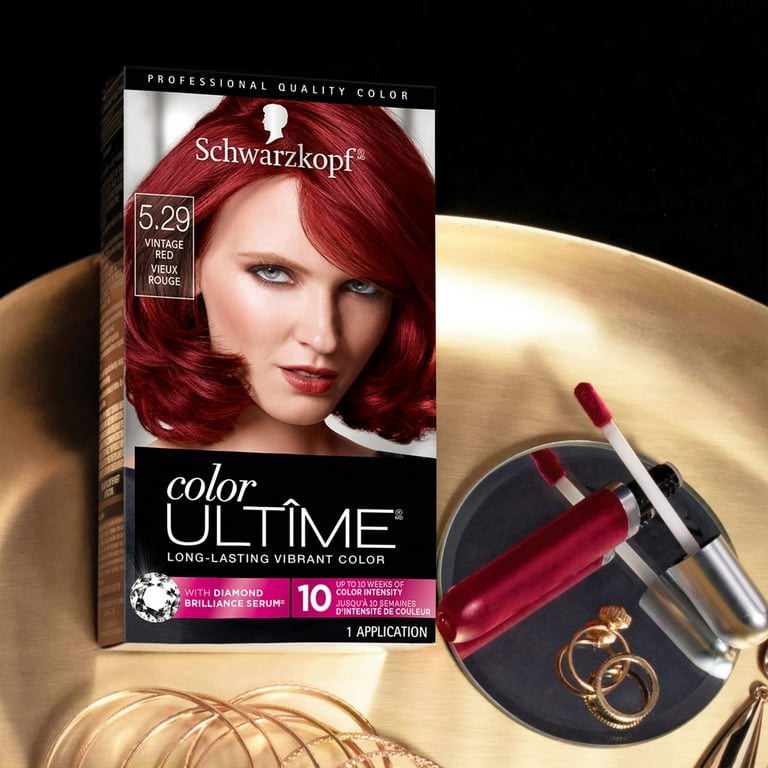 Schwarzkopf Ultime Permanent Hair Color Cream 5.29 Vintage Red