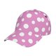 thumbnail image 1 of Fotbe Purple And White Polka Dot Gorro Clásico de Béisbol, Gorra Ajustable con Broche Snapback, Gorro de Exterior de Algodón Suave, 1 of 6