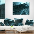 thumbnail image 4 of Designart Fractal 3D Bottom Stripes - Contemporary Throw Pillow - 12x20, 4 of 5