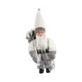 thumbnail image 1 of Colección de adornos de figuras de Papá Noel navideño Figura de Papá Noel de pie para Sostén la linterna, 1 of 9