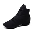 thumbnail image 1 of XIHAHA, zapatos de Jazz de lona de banda alta, zapatillas de Ballet para mujer, zapatillas de baile de Tango latino, zapatillas de punta para mujer y niña, 1 of 5
