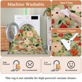 thumbnail image 6 of 3x5 ft Living Room Area Rug Machine Washable Boho Area Rug Non Slip Floral Vintage Low Pile Large Rug for Living Room, Bedroom, Farmhouse, Dining Room, Kids Playroom, 6 of 9