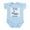 Sky Blue, variant on CafePress - Greek Easter Infant Bodysuit - Baby Light Bodysuit, Size Newborn - 24 Months
