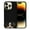 Black Tricolor Aussie Australian Shepherd Dog, variant on FINCIBO Soft Rubber Protector Cover Case for Apple iPhone 14 Pro 6.1" 2022, Animal Black White Tuxedo Cat