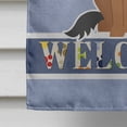 thumbnail image 4 of Carolines Treasures BB5648CHF German Shepherd Welcome Flag Canvas House Size, 4 of 4