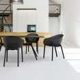 thumbnail image 7 of Pemberly Row Modern 71" Patio Dining Table in Black, 7 of 7