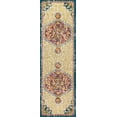 thumbnail image 4 of JONATHAN Y BOHEMIAN FLAIR 2 x 8 Runner Rug, Vintage Medallion - Cream/Orange, BMF101A-28, 4 of 4
